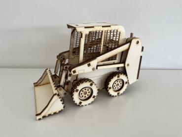 Skidsteer Loader wood model
